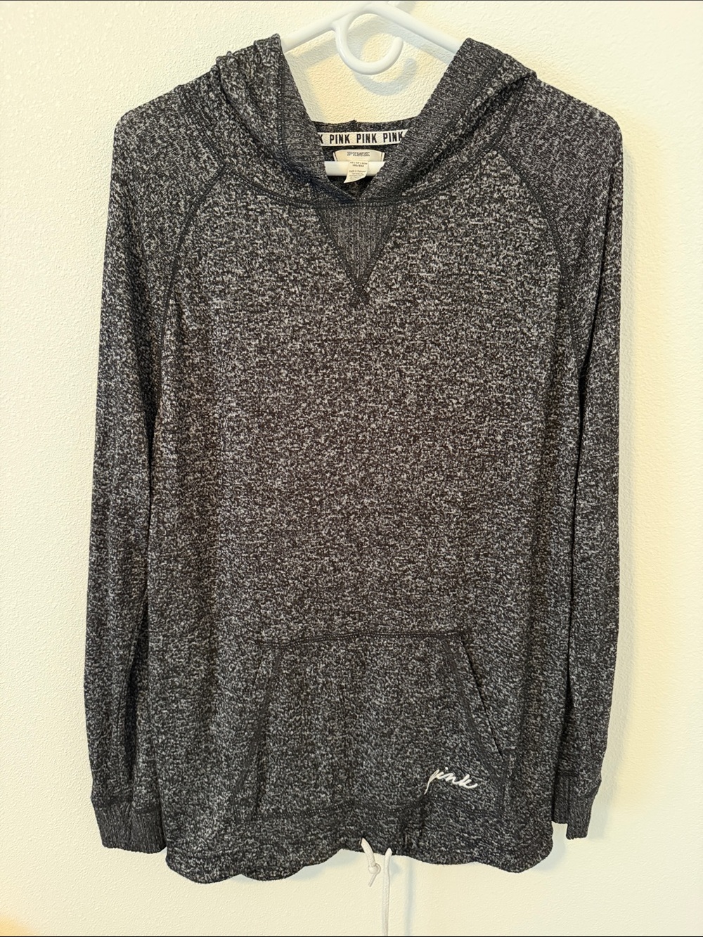 PINK Victoria's Secret Black & White Logo Knit Pullover